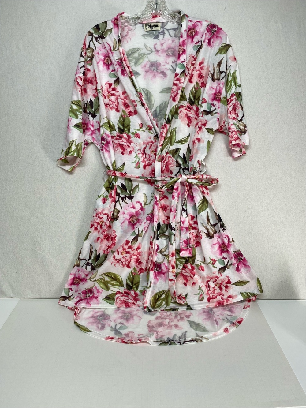 Show Me Your Mumu Floral Brie Robe Garden Of Bloom Print Lightweight Wrap Design